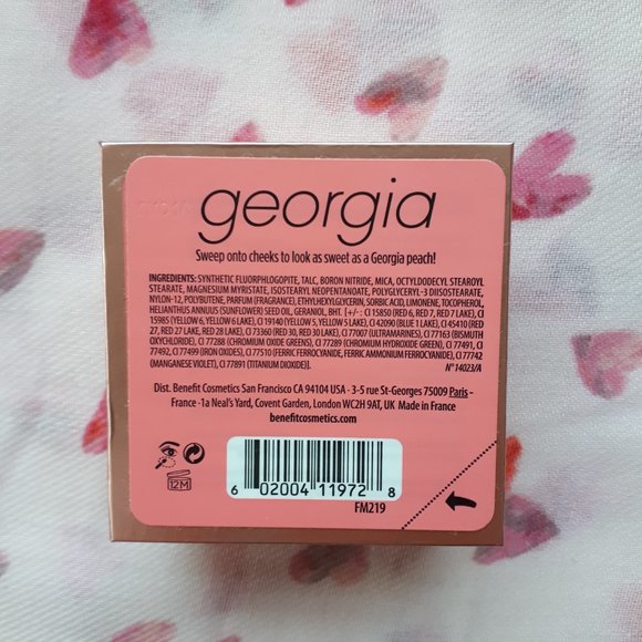 ⭐️HOST PICK⭐ Benefit Cosmetics: Georgia Blush - Picture 3 of 13